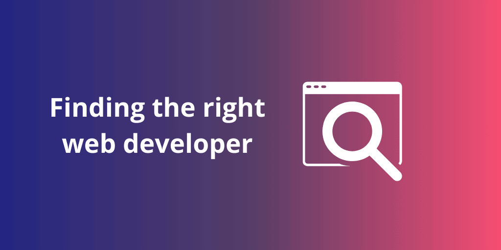 Outsourcing web development -Findding the right fit